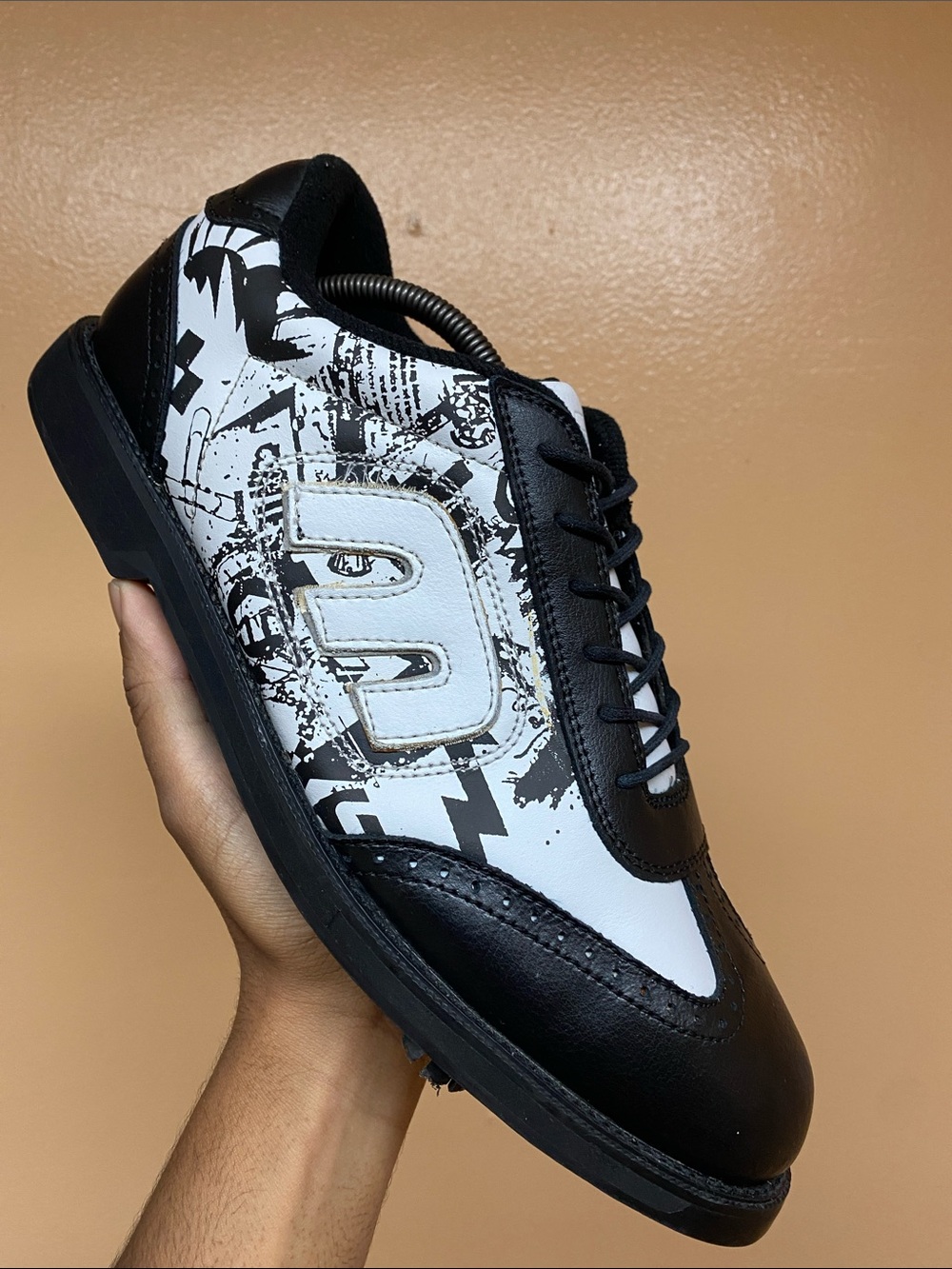 Rare Vintage Etnies Lo-Cut II Wing Tip Golf Shoes Size 11.5 - Picture 8 of 17